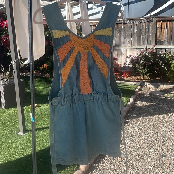 Chasing Unicorns Waiting for the Sun Overalls in Med 🦄🌈 - Picture 5 of 12